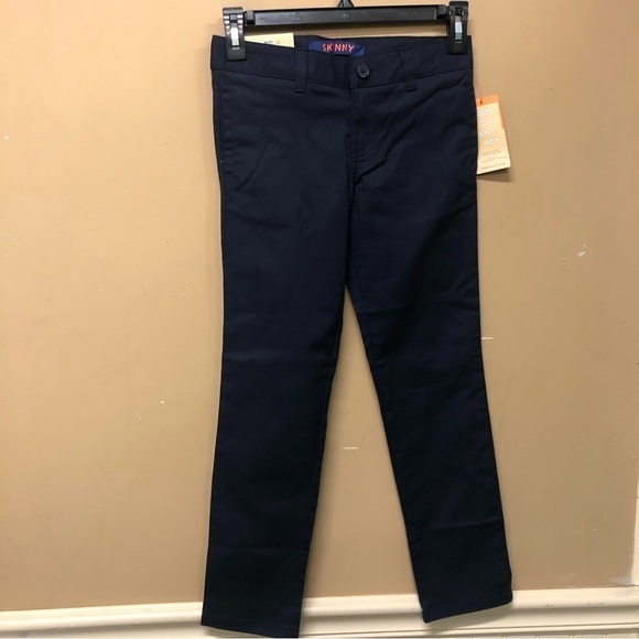 French Toast Blue Skinny Pants Kids Size 8 NWT - Picture 1 of 5